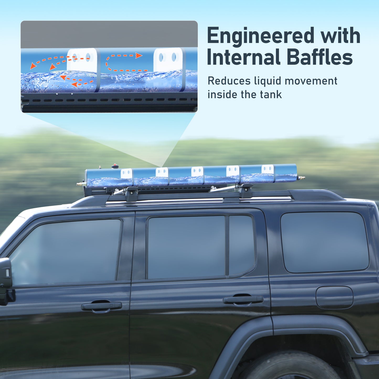 Roof Rack Water Tank - TOPOAK