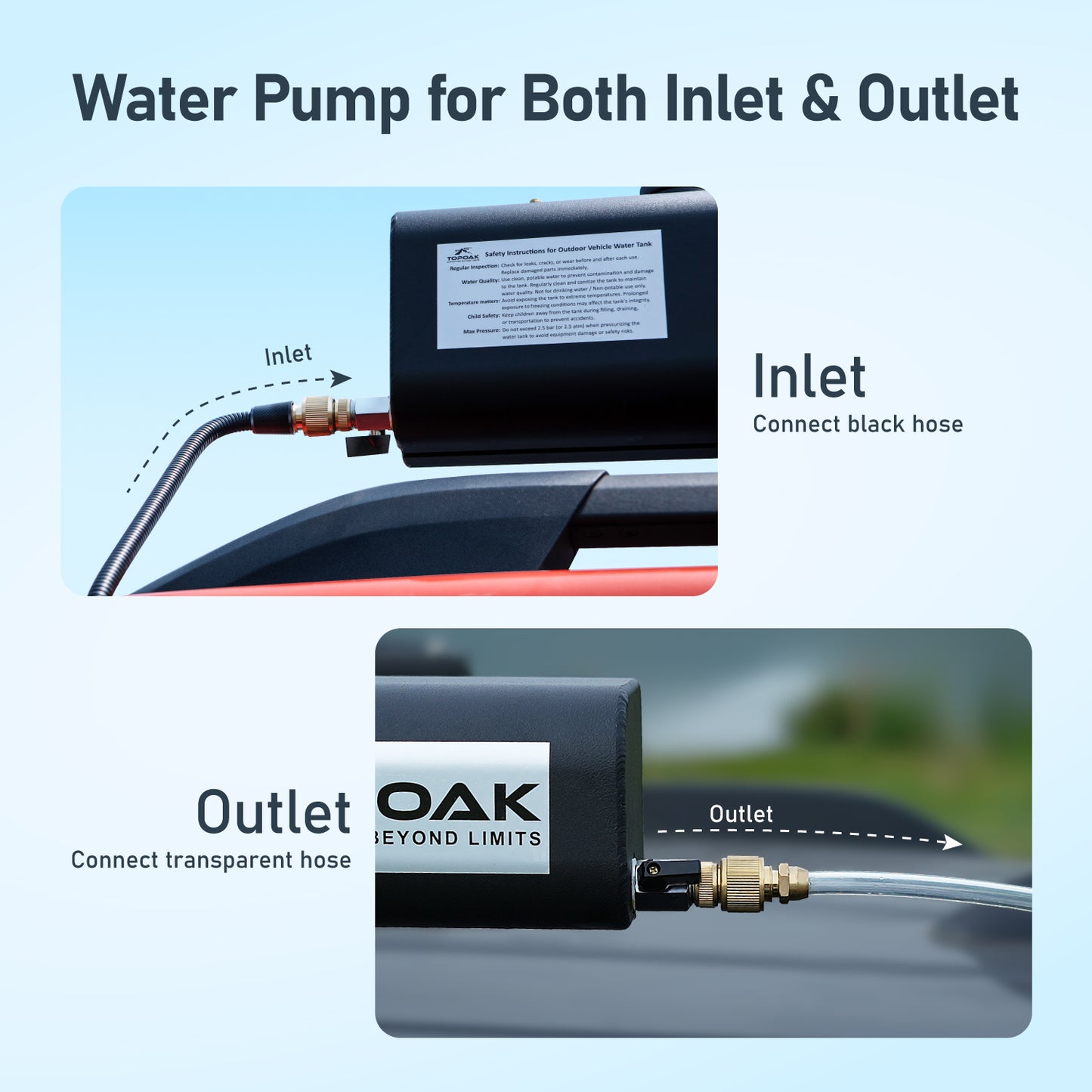 Roof Rack Water Tank - TOPOAK