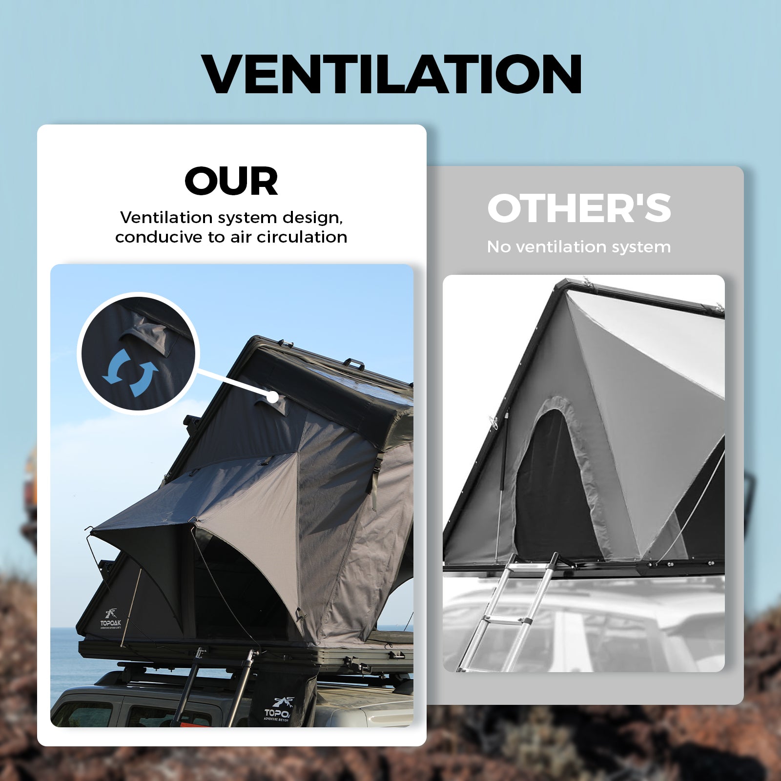 Stellar (Galaxy 2.0) | Rooftop Tent RTT - TOPOAK