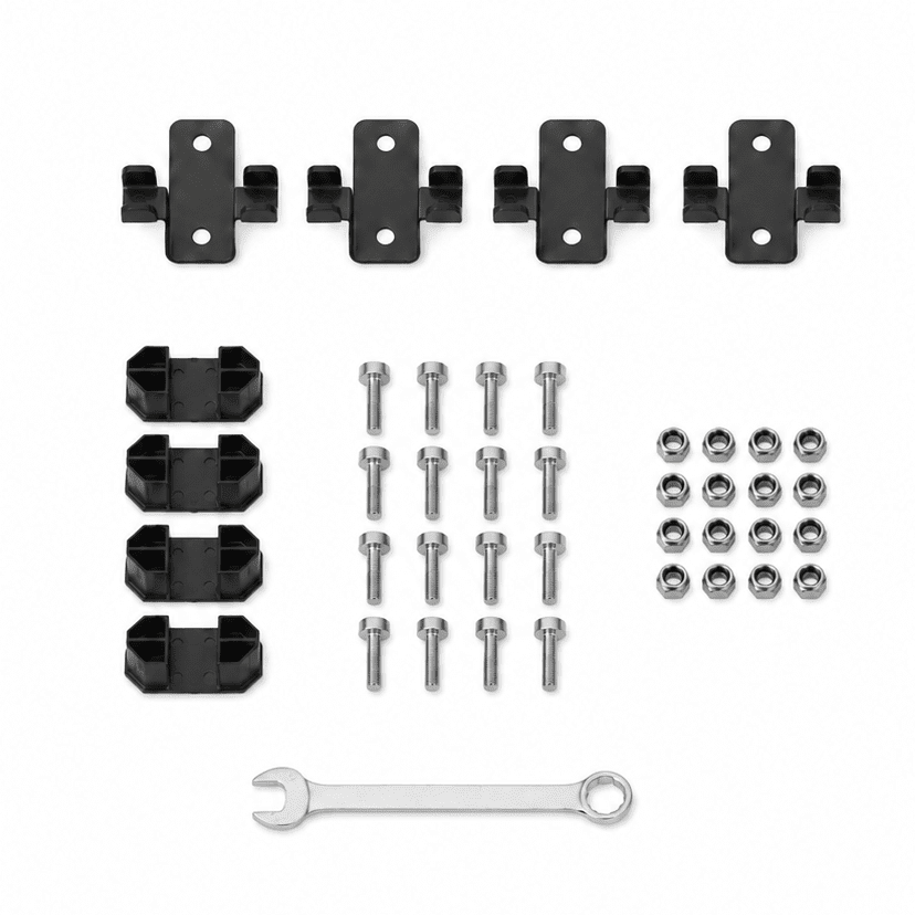 Mounting Kits (1 Set) for Roof Rack - TOPOAK