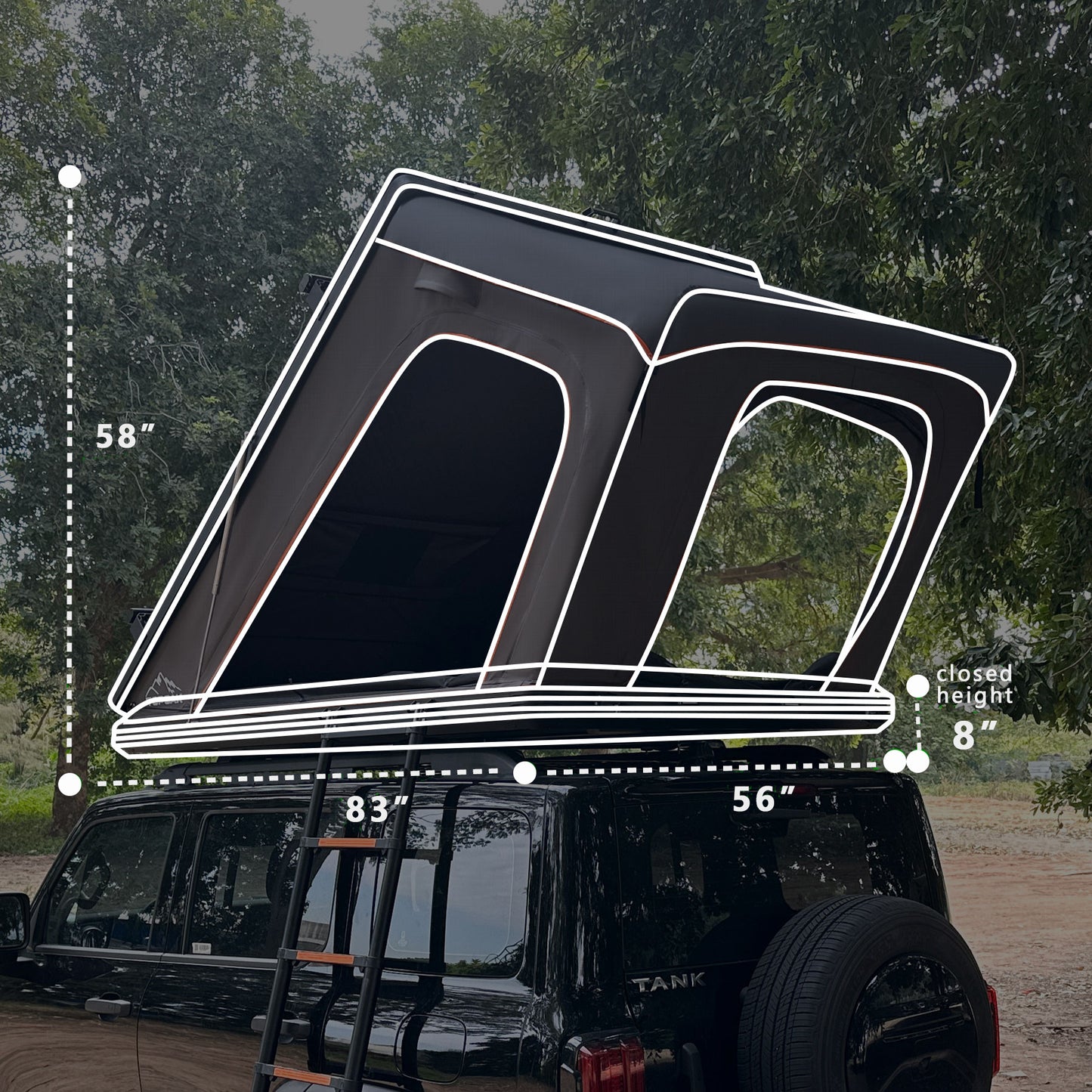 Galaxy 1.0 | Rooftop Tent RTT - TOPOAK