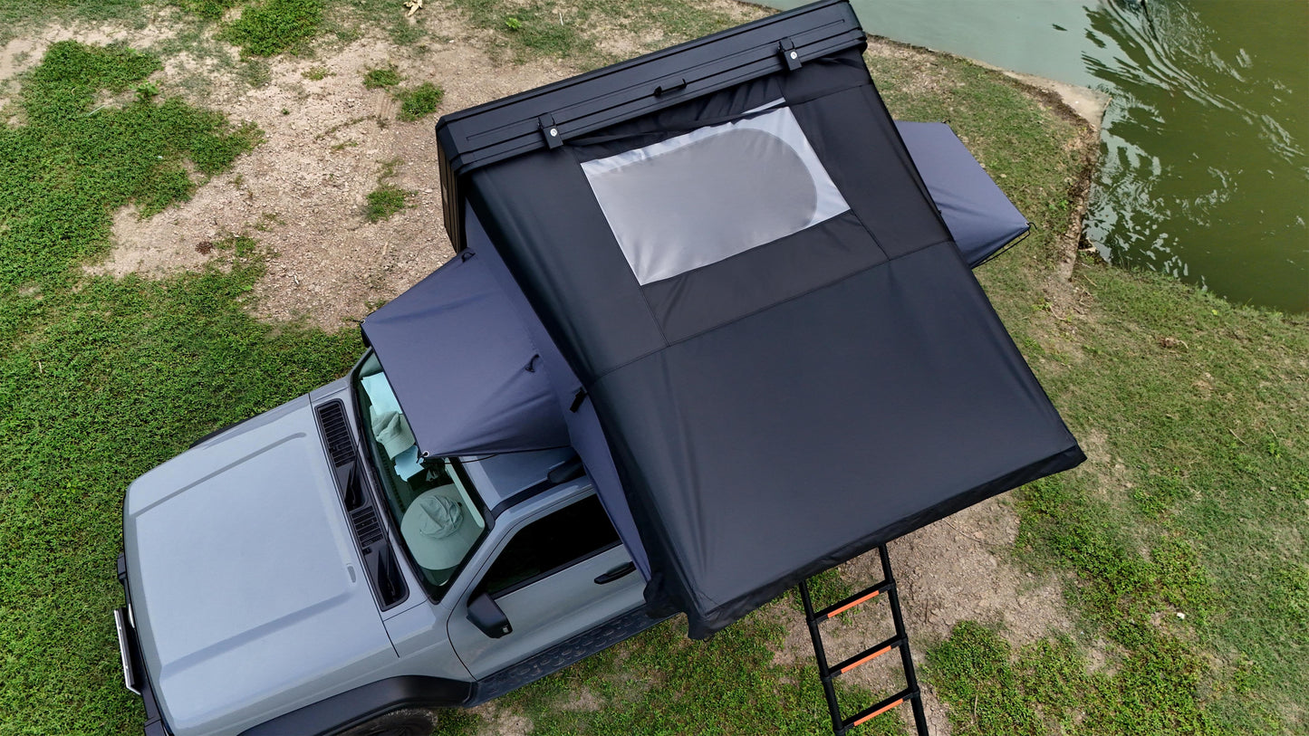 Vision |  Fold-out Aluminum Hard Shell Rooftop Tent RTT