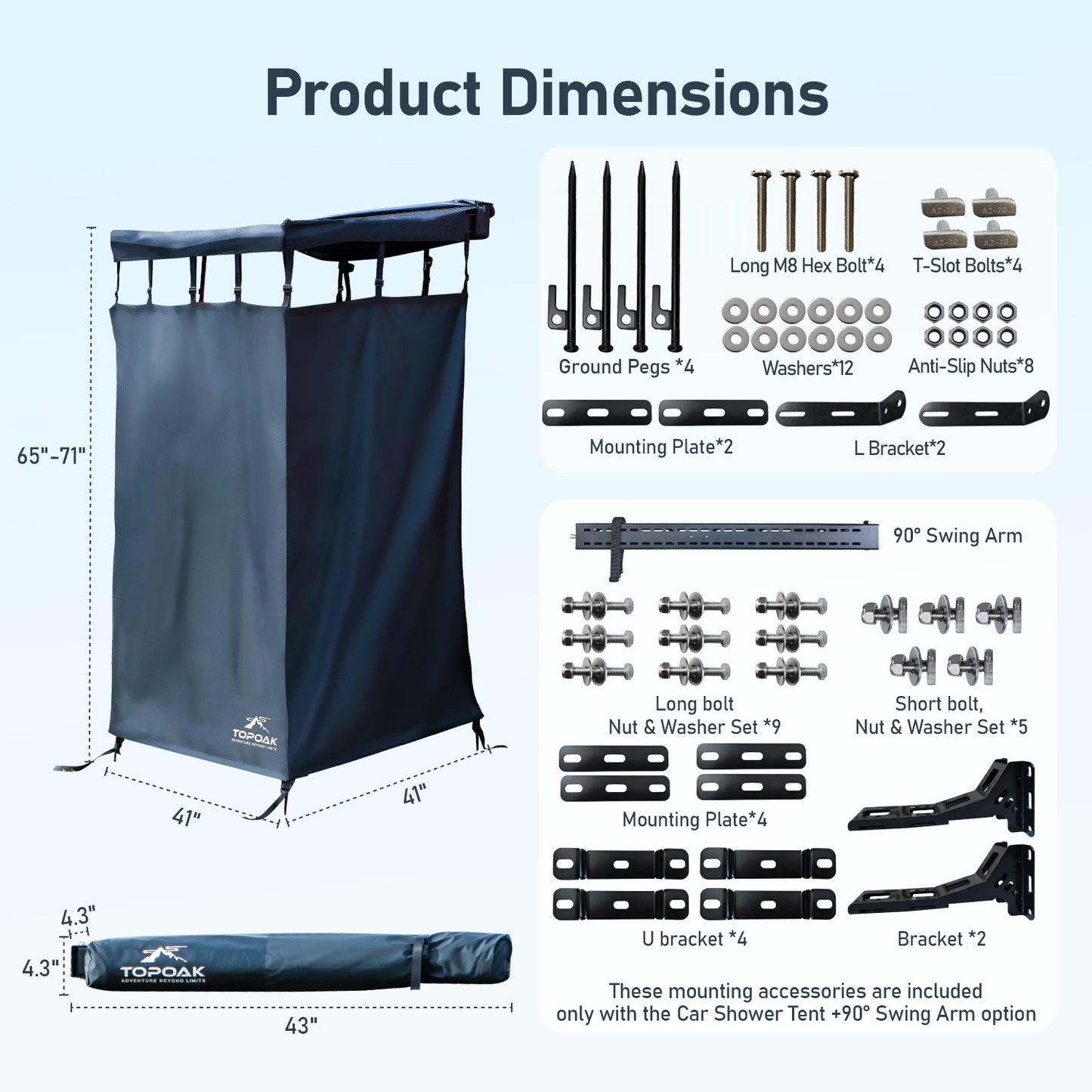 Car Shower Tent - TOPOAK