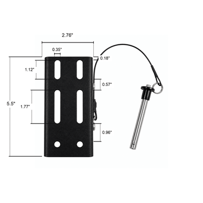 Quick-Release Awning Brackets & Rainfly Support Kit - TOPOAK