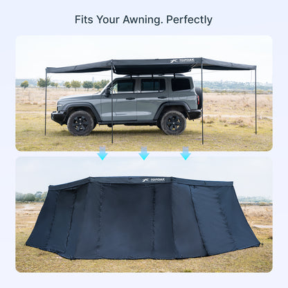 180 - degree Awning Room - TOPOAK