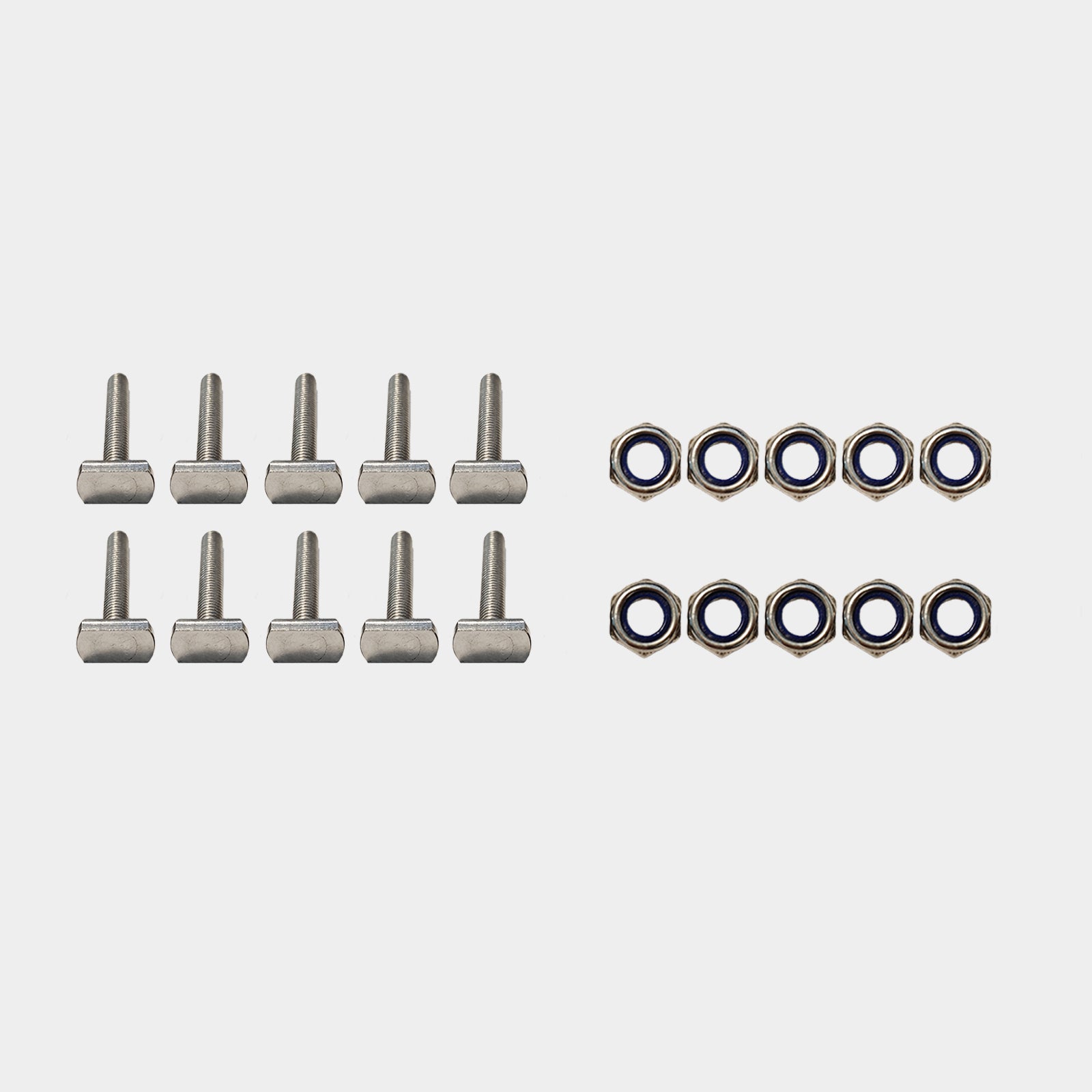 M8 T - slot Bolt Set (10 pieces) - TOPOAK