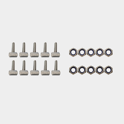 M8 T - slot Bolt Set (10 pieces) - TOPOAK