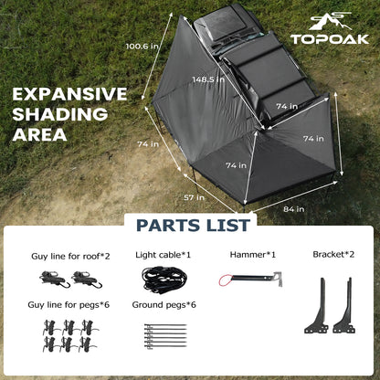 270-degree Awning（No Original Packaging）