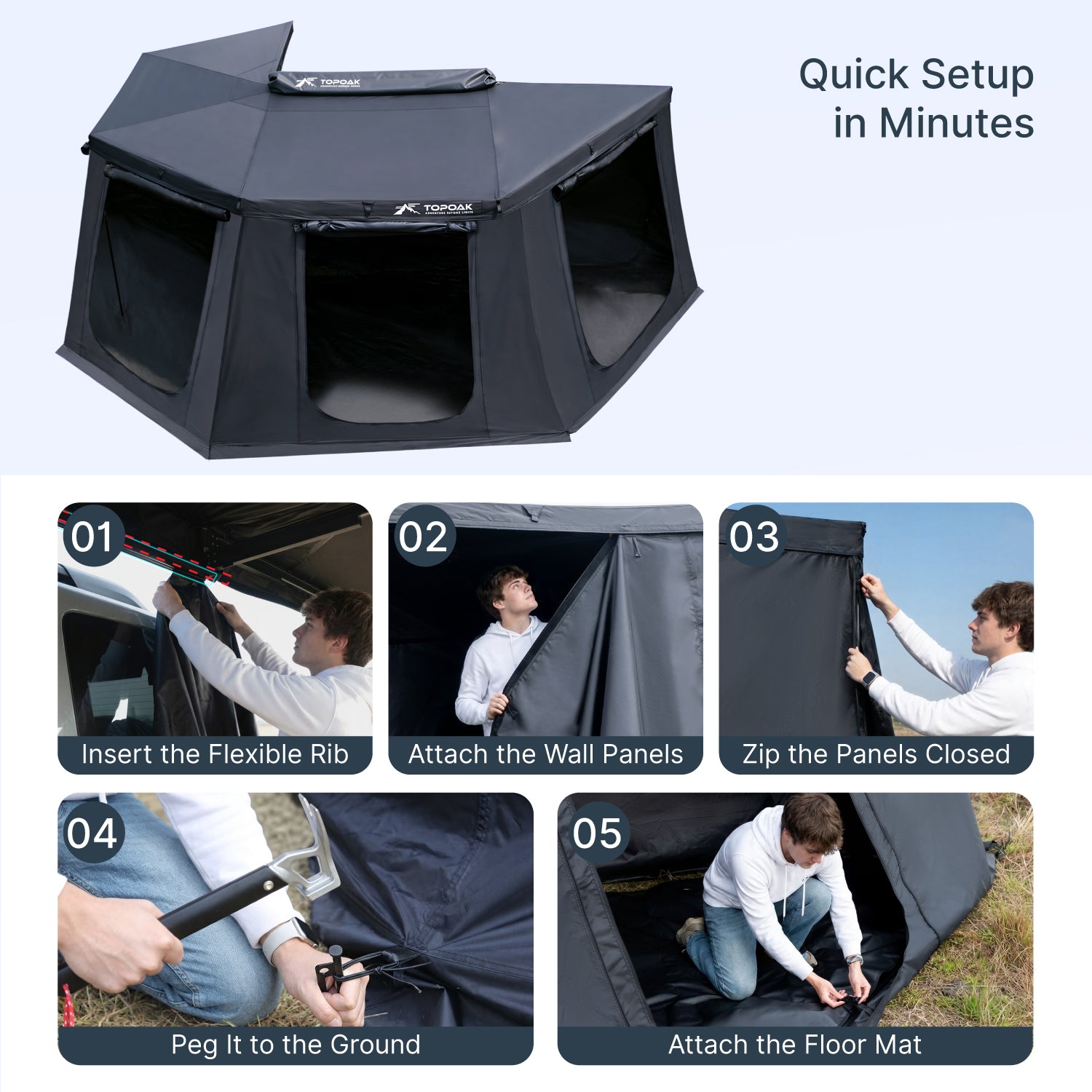 270 - degree Awning Room - TOPOAK