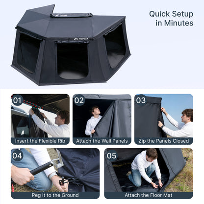 270 - degree Awning Room - TOPOAK