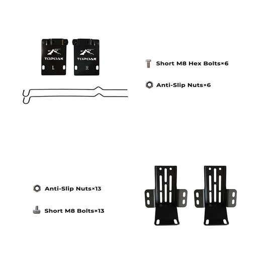 Stellar Awning Bracket & Rainfly Support Kit - TOPOAK