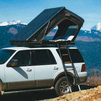 Tent Rack Pop Up Rooftop Tents Hard Shell for Camping Waterproof SUV Car Jeep ...