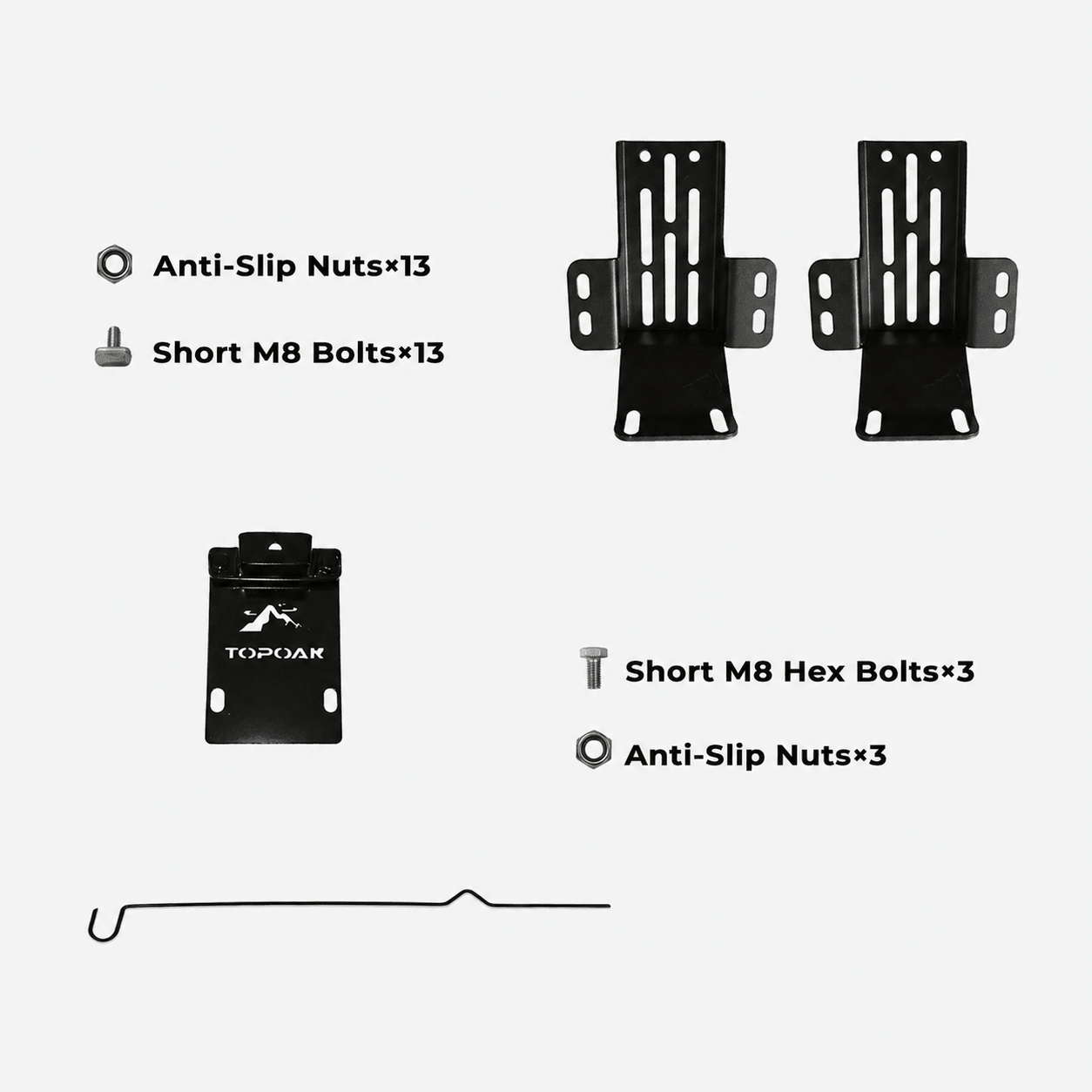 Awning Brackets & Rainfly Support Kit - TOPOAK