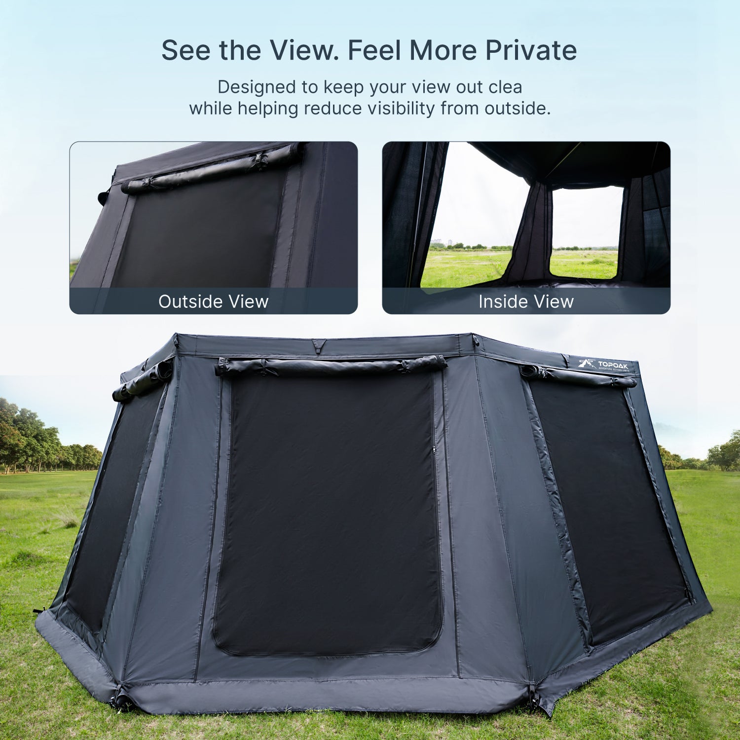 ウォンキーキャンプ　T NOT T.LE valo shade 270-degree Awning Walls – TOPOAK