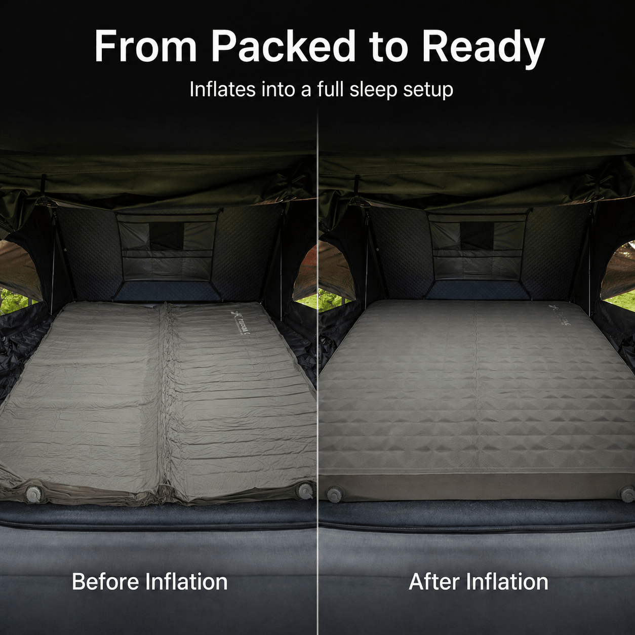 Air & Foam Camping Mattress - TOPOAK