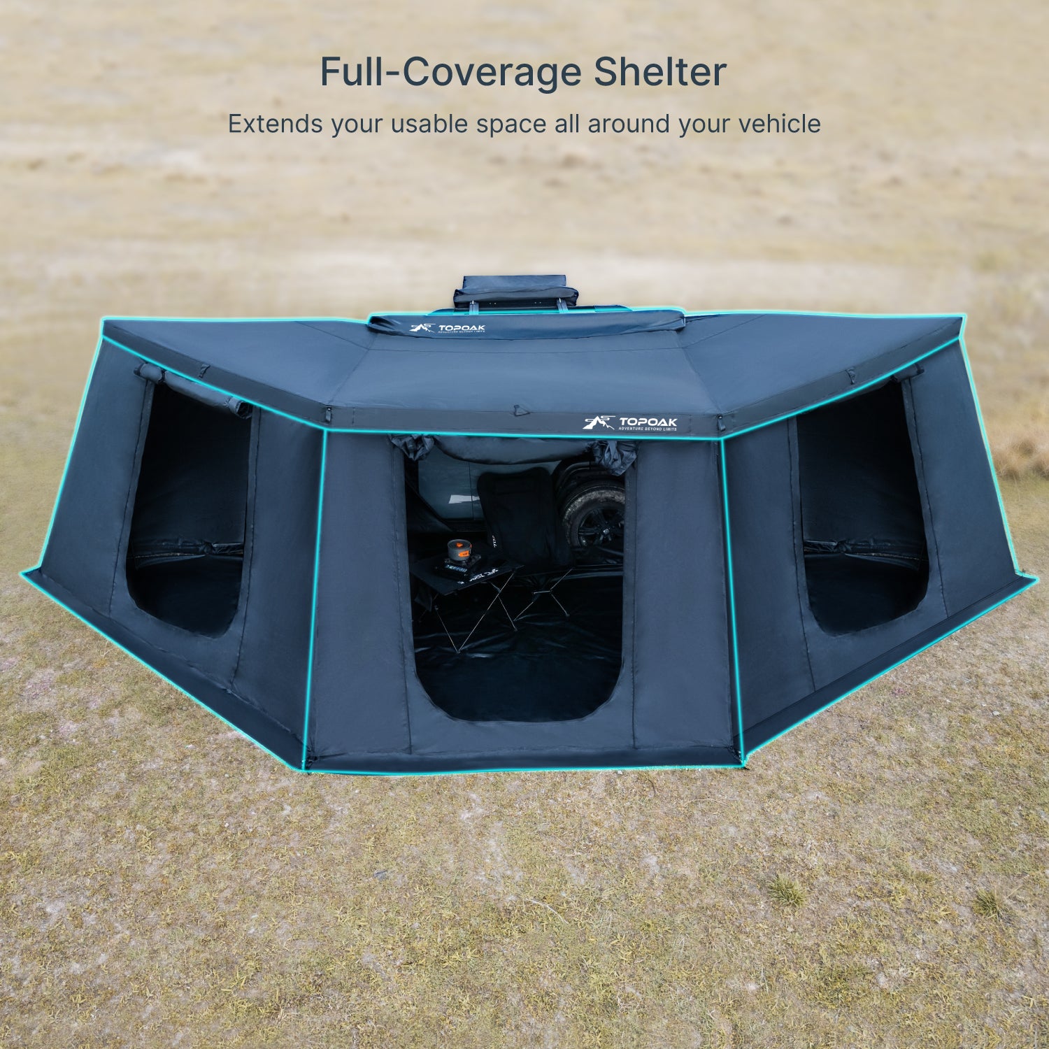 180 - degree Awning Room - TOPOAK