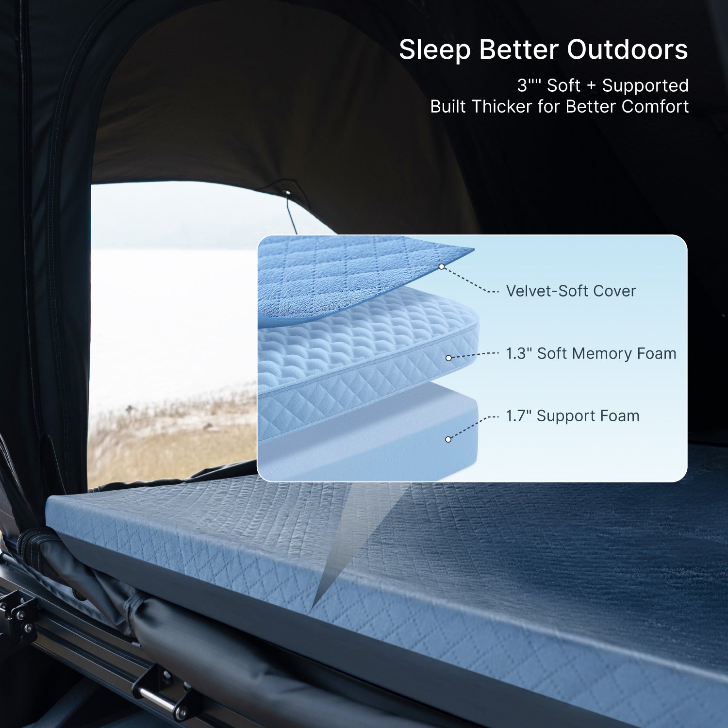 Stellar (Galaxy 2.0) | Rooftop Tent RTT - TOPOAK