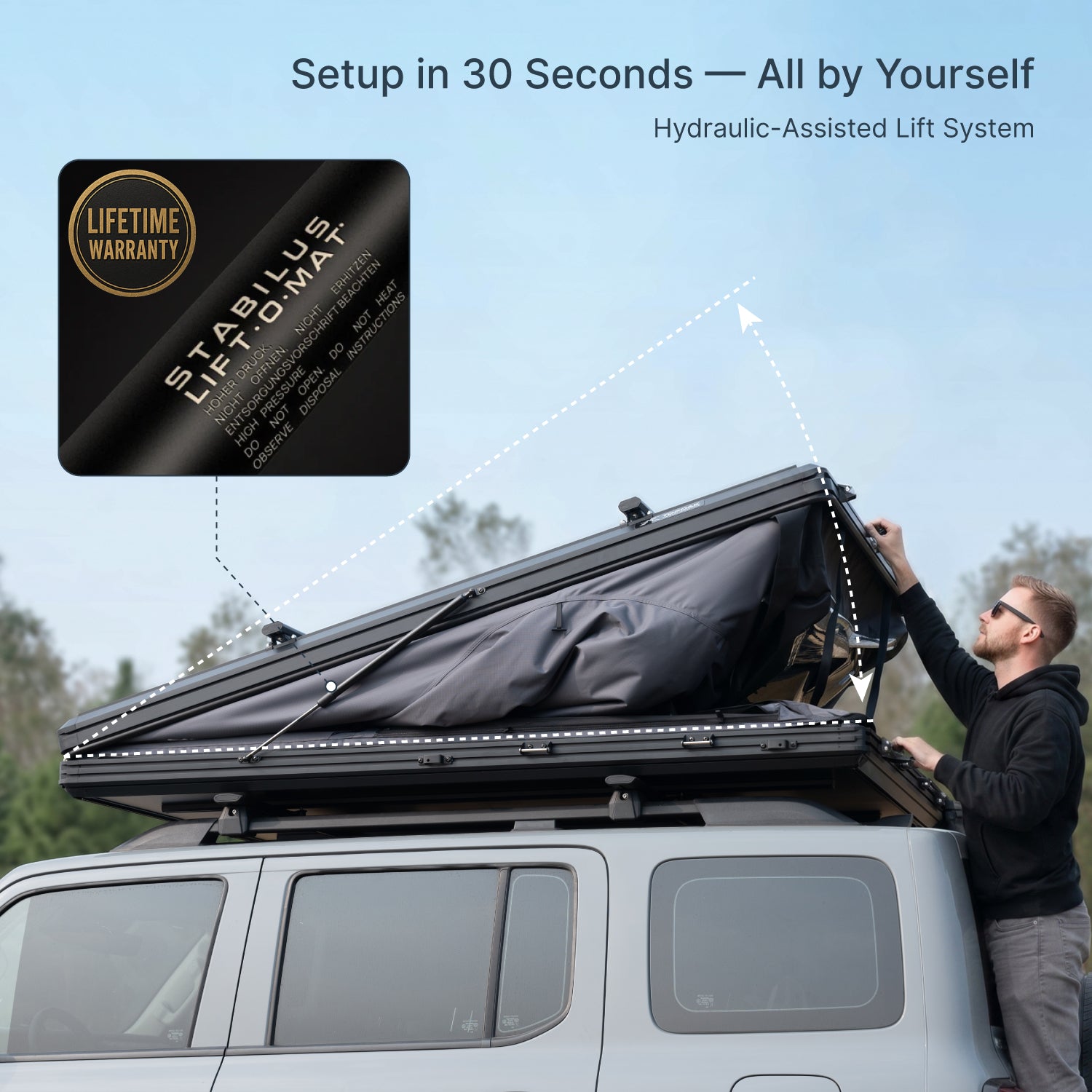 Stellar (Galaxy 2.0) | Rooftop Tent RTT - TOPOAK
