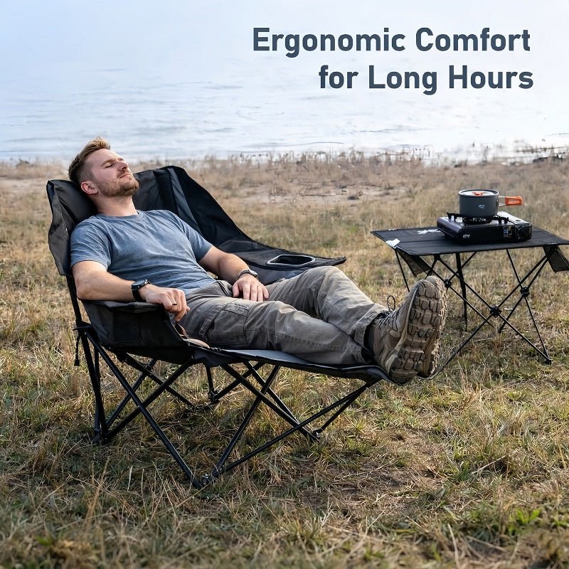 Heavy - Duty Padded Camping Chair - TOPOAK