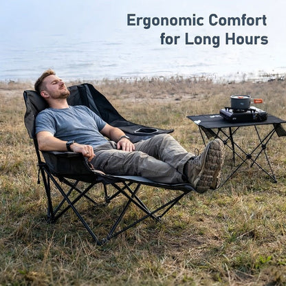 Heavy - Duty Padded Camping Chair - TOPOAK
