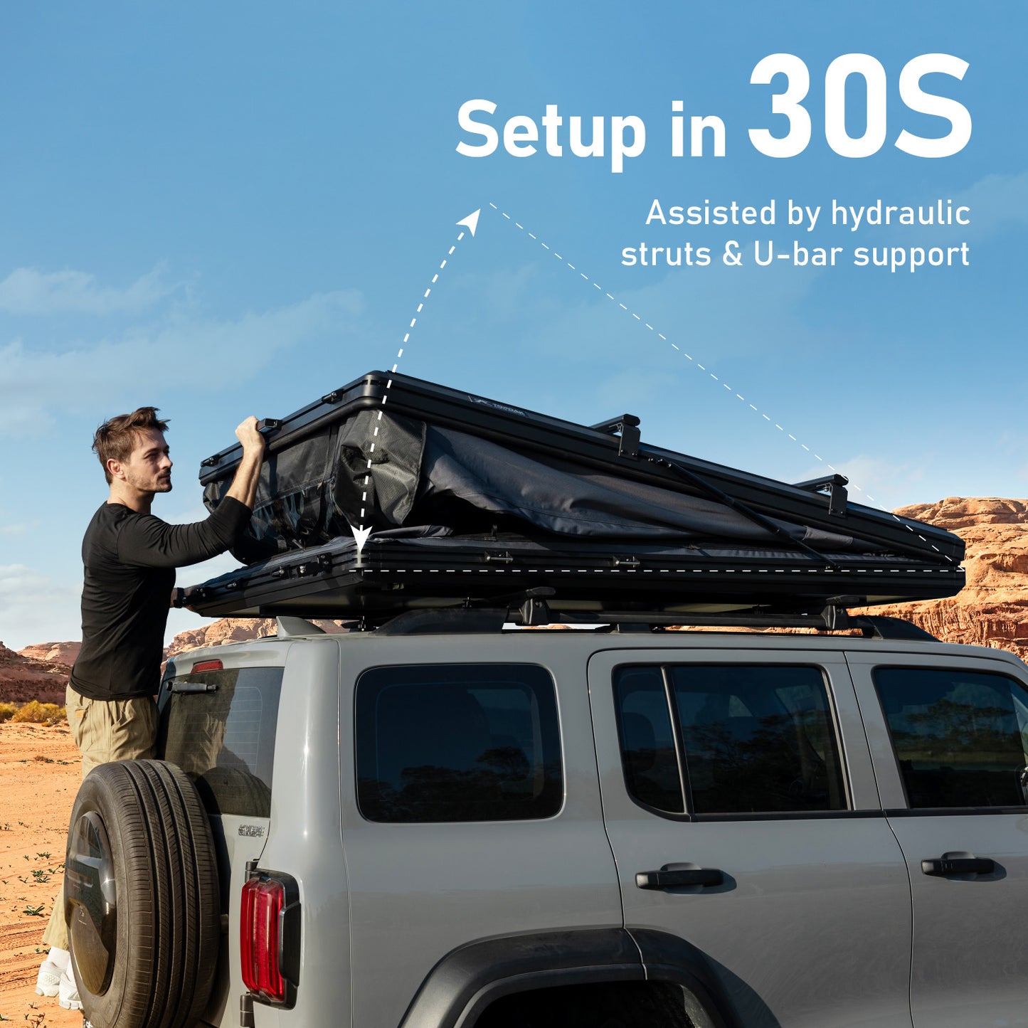 Galaxy 1.0 | Rooftop Tent RTT - TOPOAK