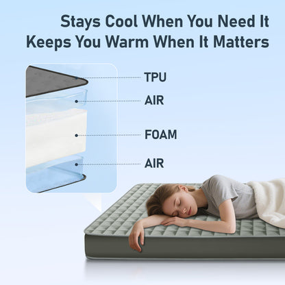 Air & Foam Camping Mattress - TOPOAK