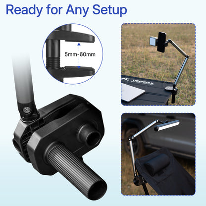 Clamp - On Magnetic Phone Mount - TOPOAK