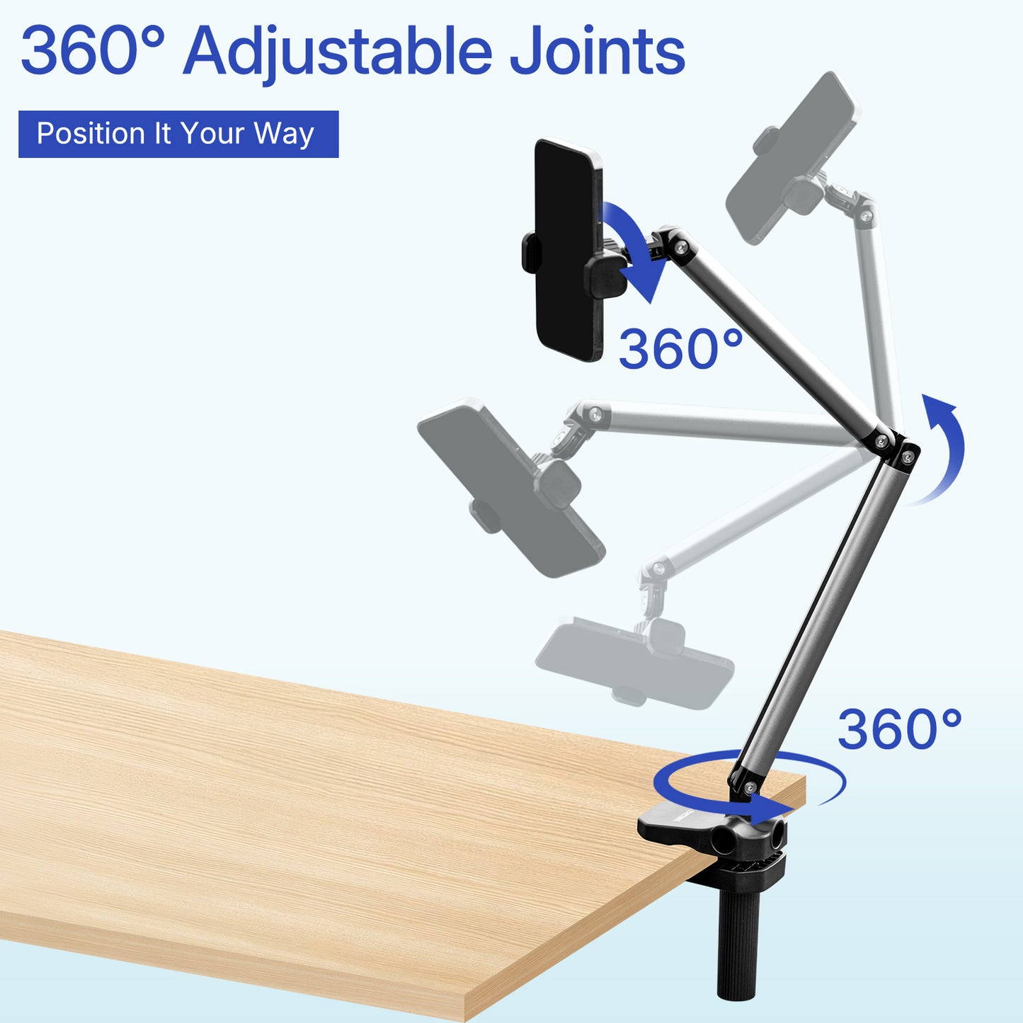 Clamp - On Magnetic Phone Mount - TOPOAK