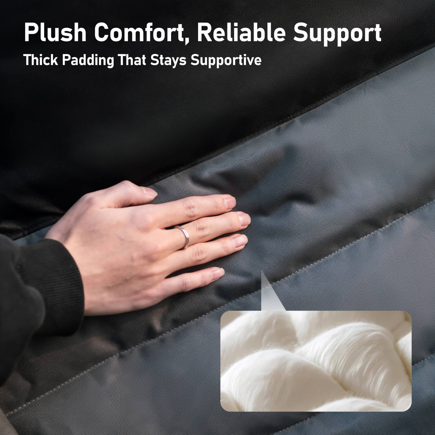 Heavy - Duty Padded Camping Chair - TOPOAK