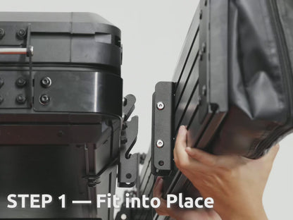Quick-Release Awning Brackets (1 Pair)