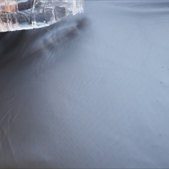 Water repellent test of 420D ripstop waterproof fabric for camping awning shower room