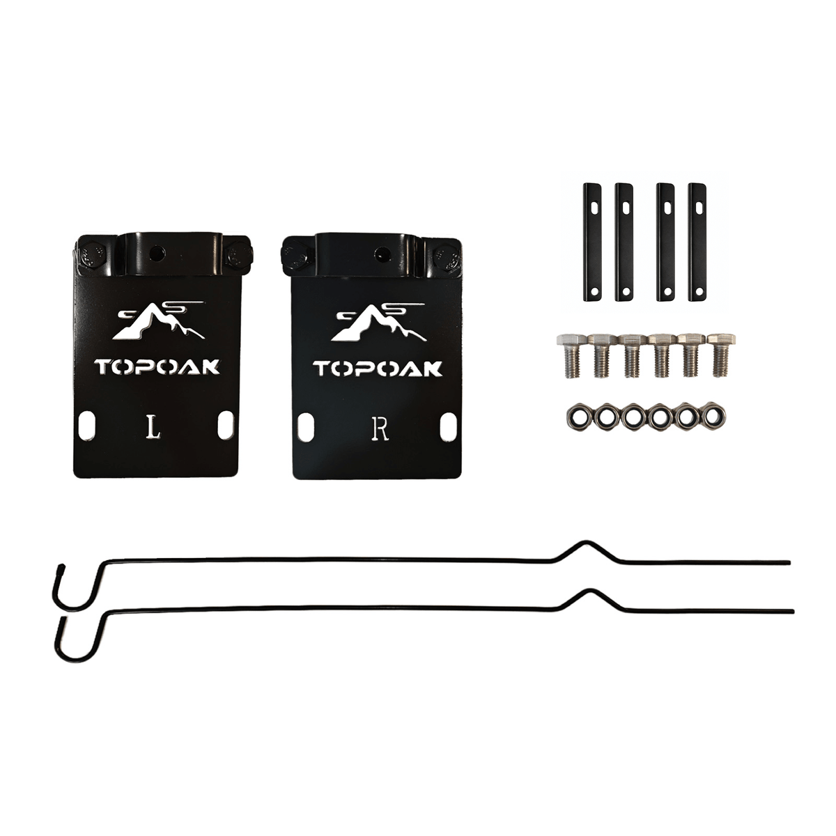 Quick-Release Awning Brackets & Rainfly Support Kit - TOPOAK